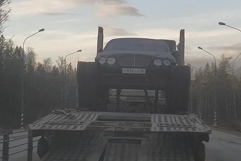 В Тверской области заметили странное «Бентли» В Тверской области заметили странное «Бентли»