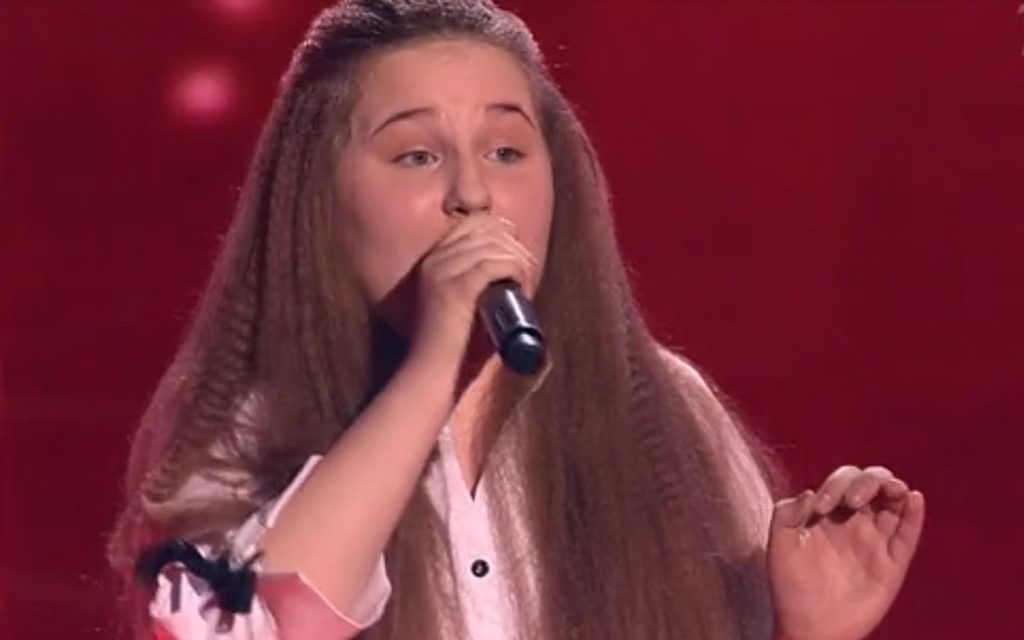 На шоу «Голос. Дети» тверская певица Полина Грознова попала в команду Меладзе На шоу «Голос. Дети» тверская певица Полина Грознова попала в команду Меладзе