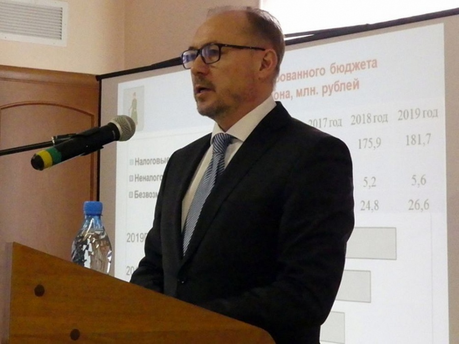 Глава Старицкого района Тверской области выступил с отчетом о работе администрации Глава Старицкого района Тверской области выступил с отчетом о работе администрации