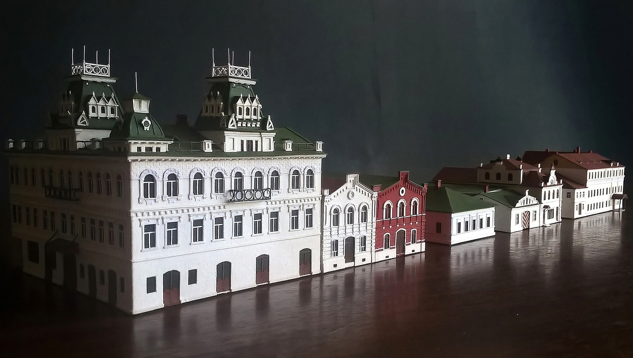 Житель Тверской области воссоздал родной город в миниатюре