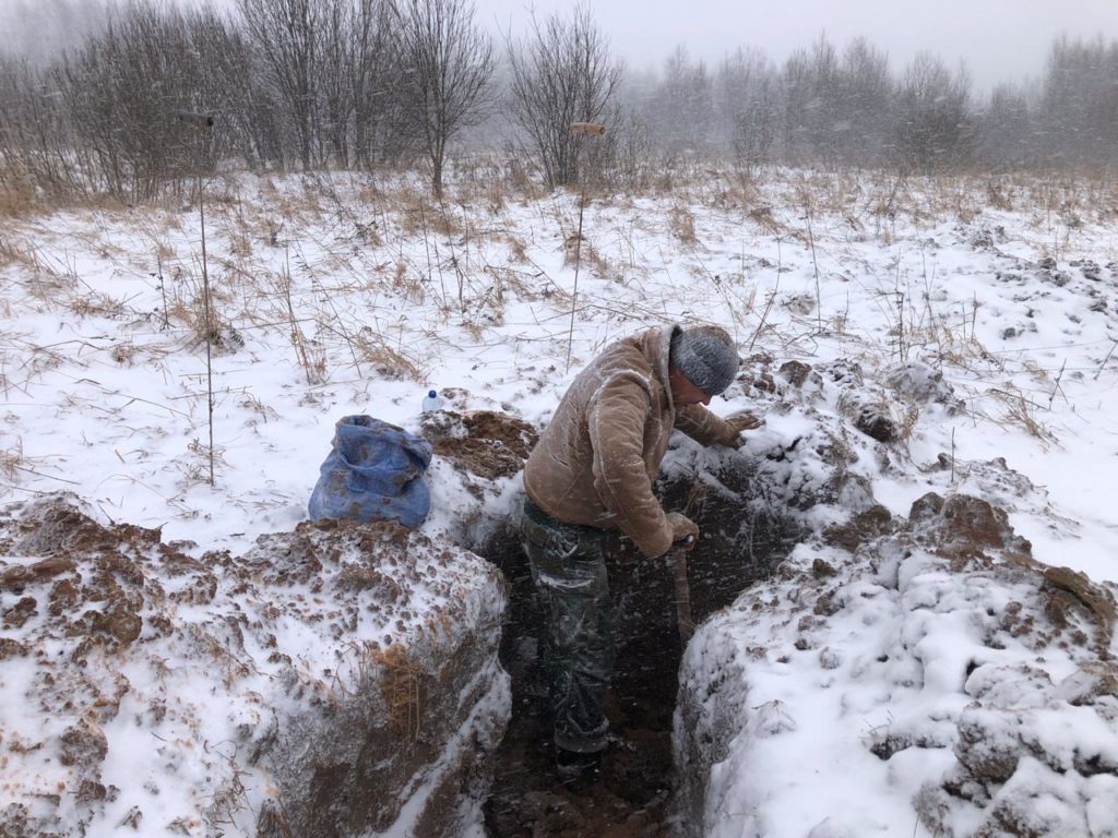 Останки пяти красноармейцев обнаружили в Тверской области Останки пяти красноармейцев обнаружили в Тверской области