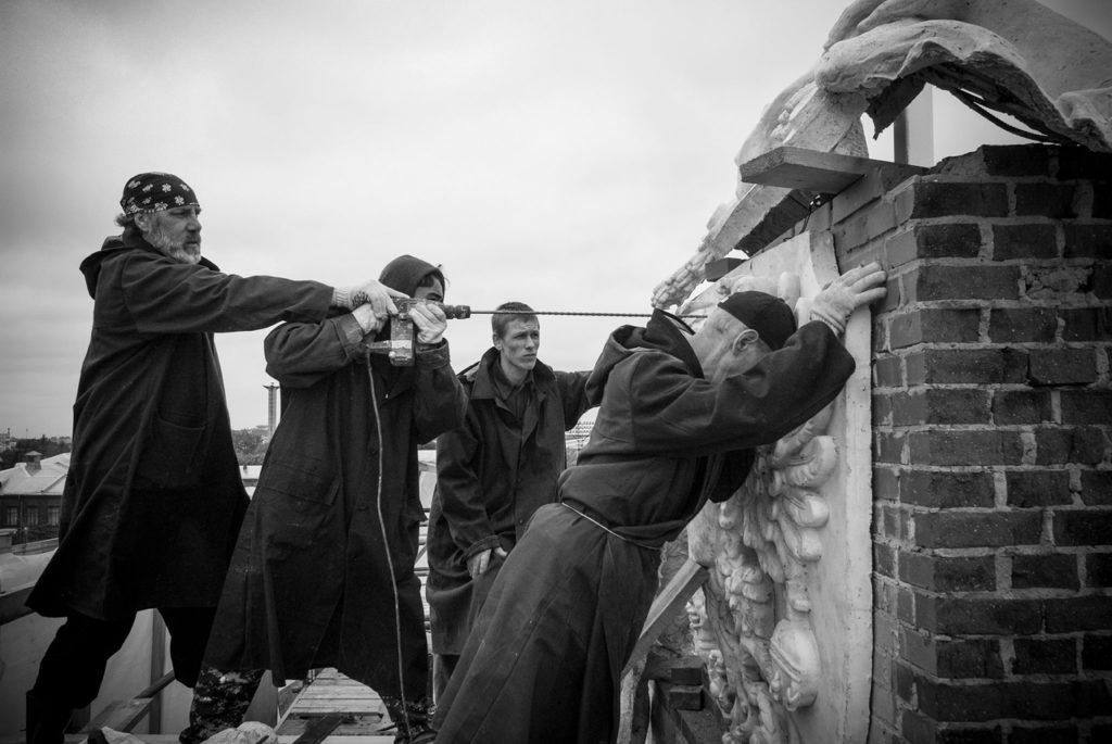 Найдены свидетельства установки герба на здание дворца в Твери Найдены свидетельства установки герба на здание дворца в Твери