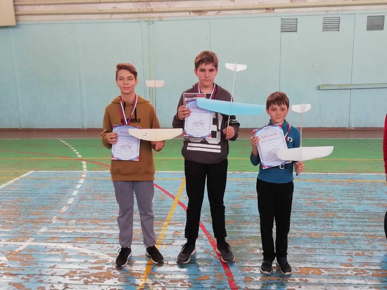 В Твери прошли соревнования по авиамодельному спорту