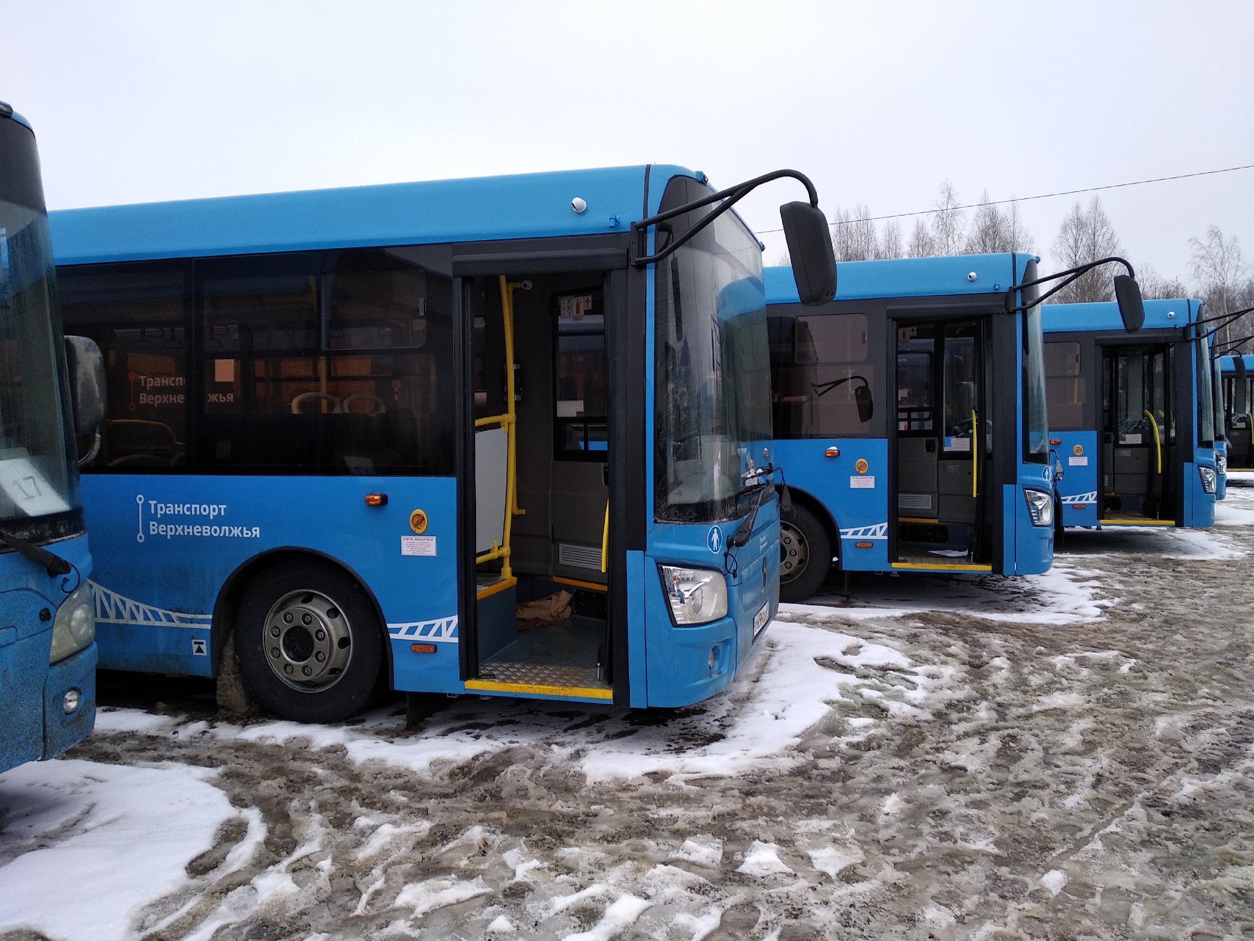 Автобусы новой транспортной системы Твери вышли на 154 маршрут Автобусы новой транспортной системы Твери вышли на 154 маршрут