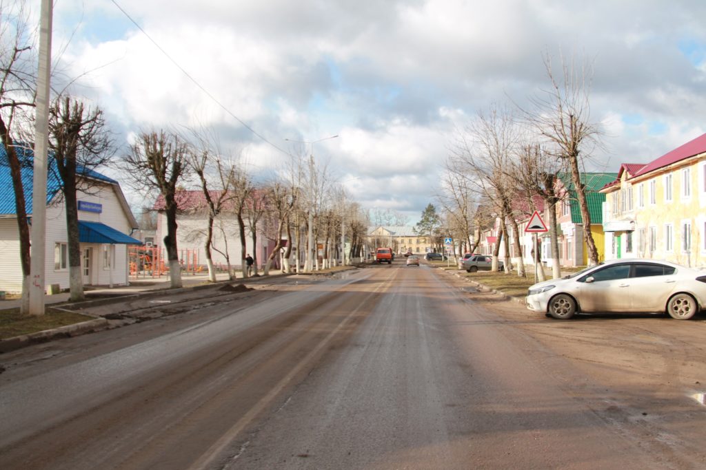 Весенняя уборка началась в Нелидово