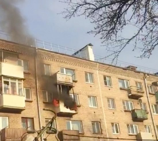 В Тверской области сгорела квартира В Тверской области сгорела квартира