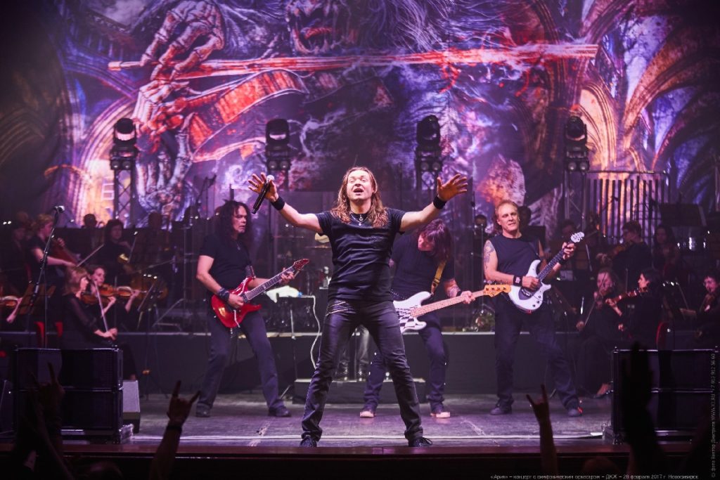 "Ария" даст бесплатный онлайн-концерт "Ария" даст бесплатный онлайн-концерт