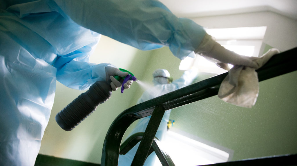 В Тверской области корпус больницы закрыли на санобработку из-за пациента с подозрением на коронавирус