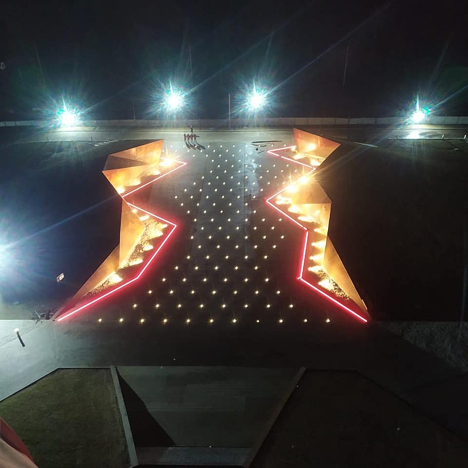 Скульптор Ржевского мемориала поделился свежими фотографиями монумента в Тверской области