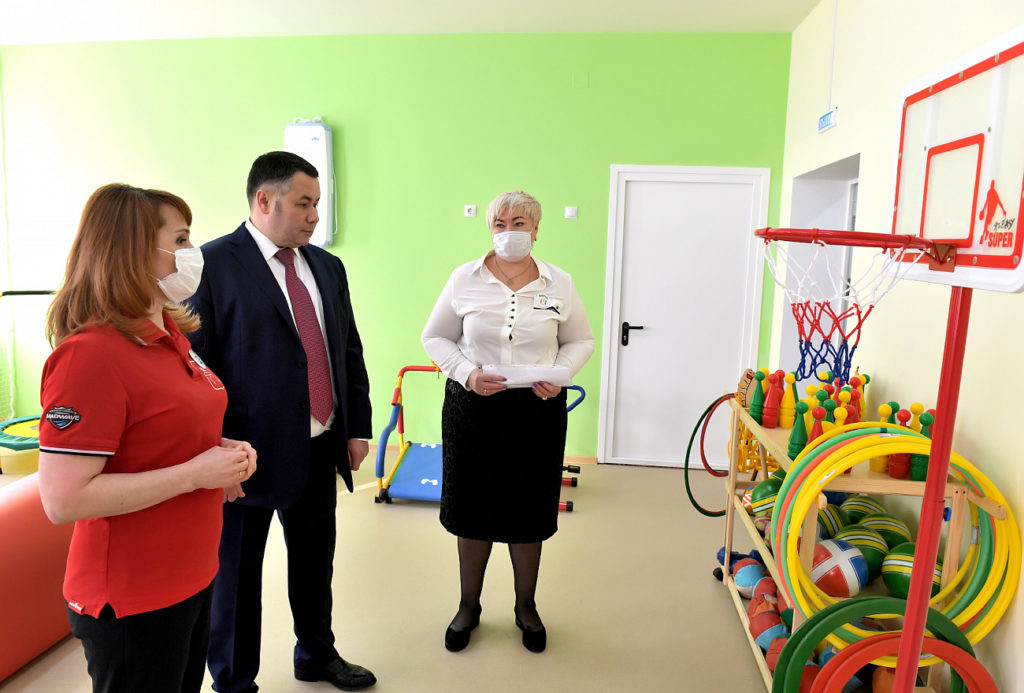 Игорь Руденя проверил готовность нового детского сада в микрорайоне «Южный» Игорь Руденя проверил готовность нового детского сада в микрорайоне «Южный»