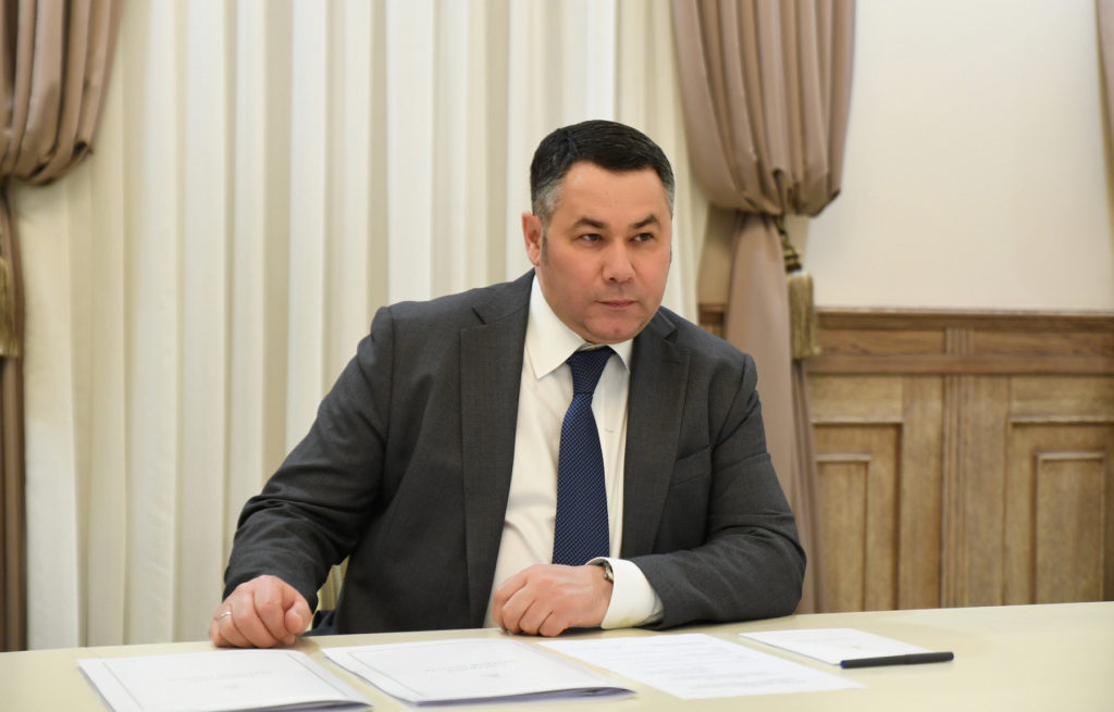 Губернатор встретился с главой Торопецкого района Губернатор встретился с главой Торопецкого района
