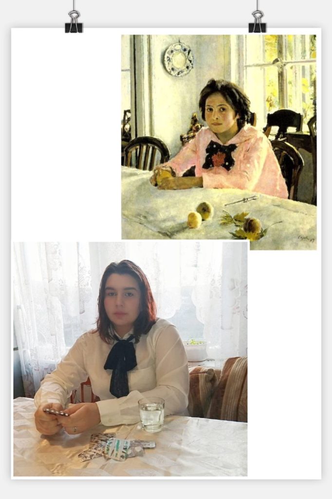 В Тверской области школьники воссоздали художественные шедевры подручными средствами