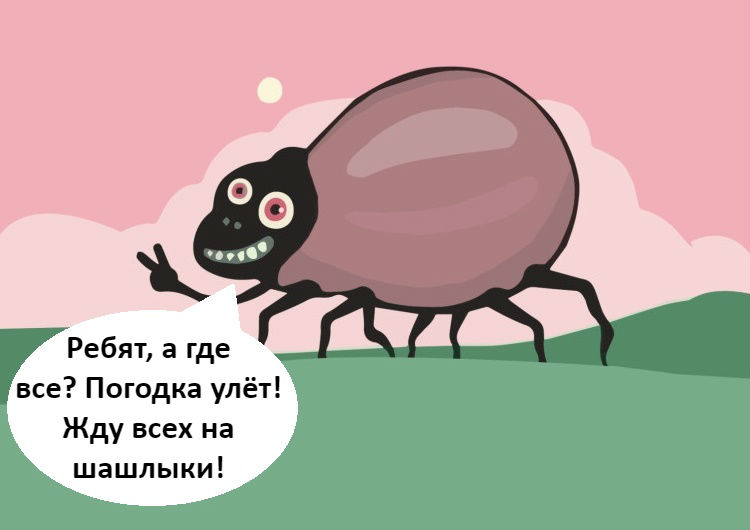 Клещи покусали десятки детей в Тверской области Клещи покусали десятки детей в Тверской области