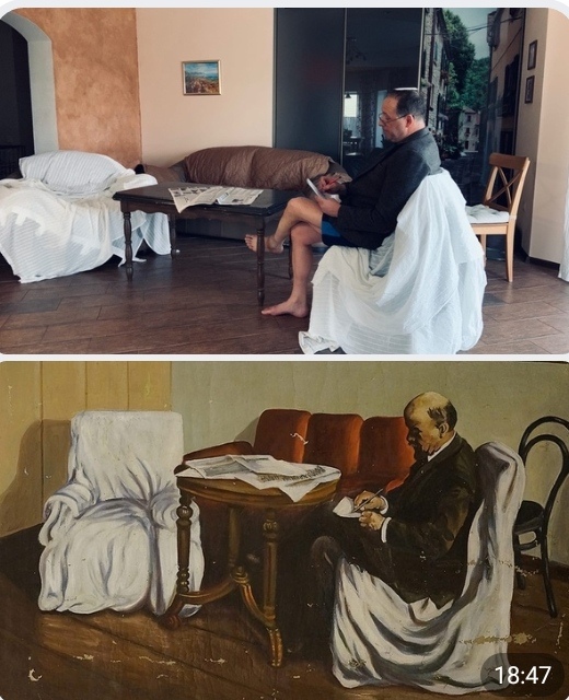 В Тверской области школьники воссоздали художественные шедевры подручными средствами