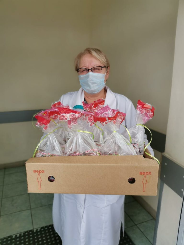 Пекарни Лихославля сделали врачам на Пасху вкусные подарки Пекарни Лихославля сделали врачам на Пасху вкусные подарки