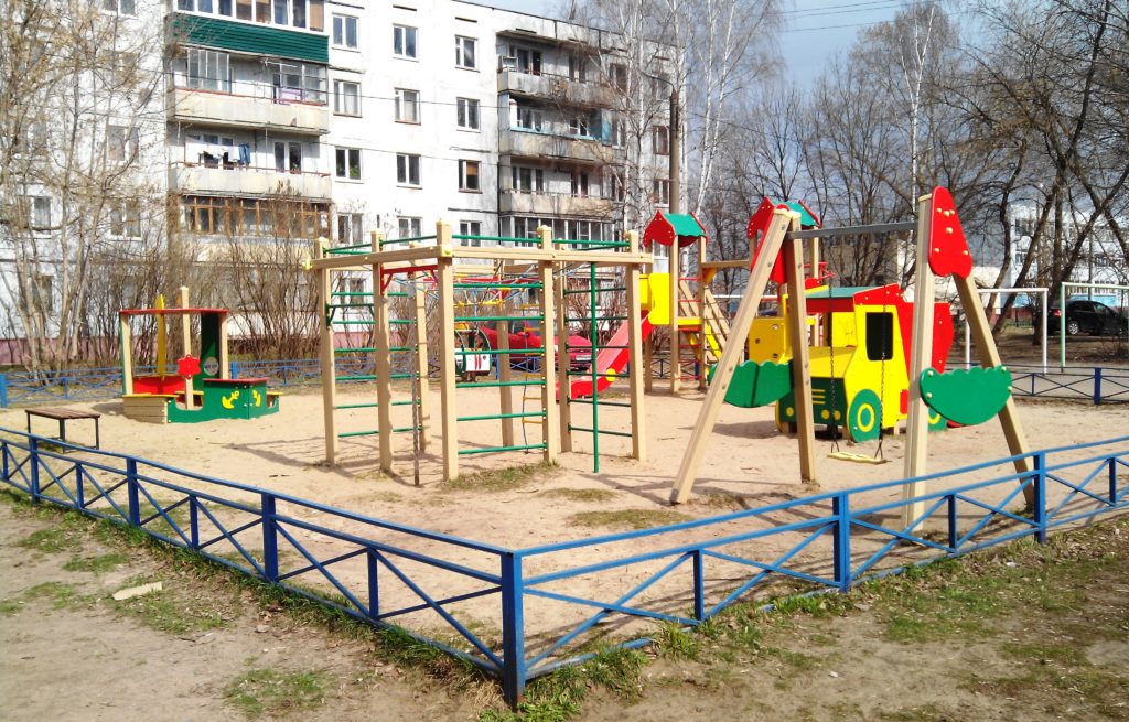 В Тверской области установят 43 детских игровых площадки