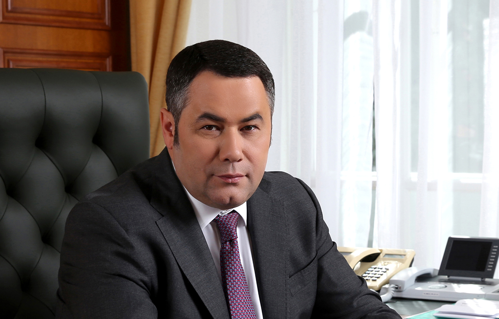 Губернатор поздравил с юбилеем Почётного гражданина Тверской области Александра Тягунова Губернатор поздравил с юбилеем Почётного гражданина Тверской области Александра Тягунова