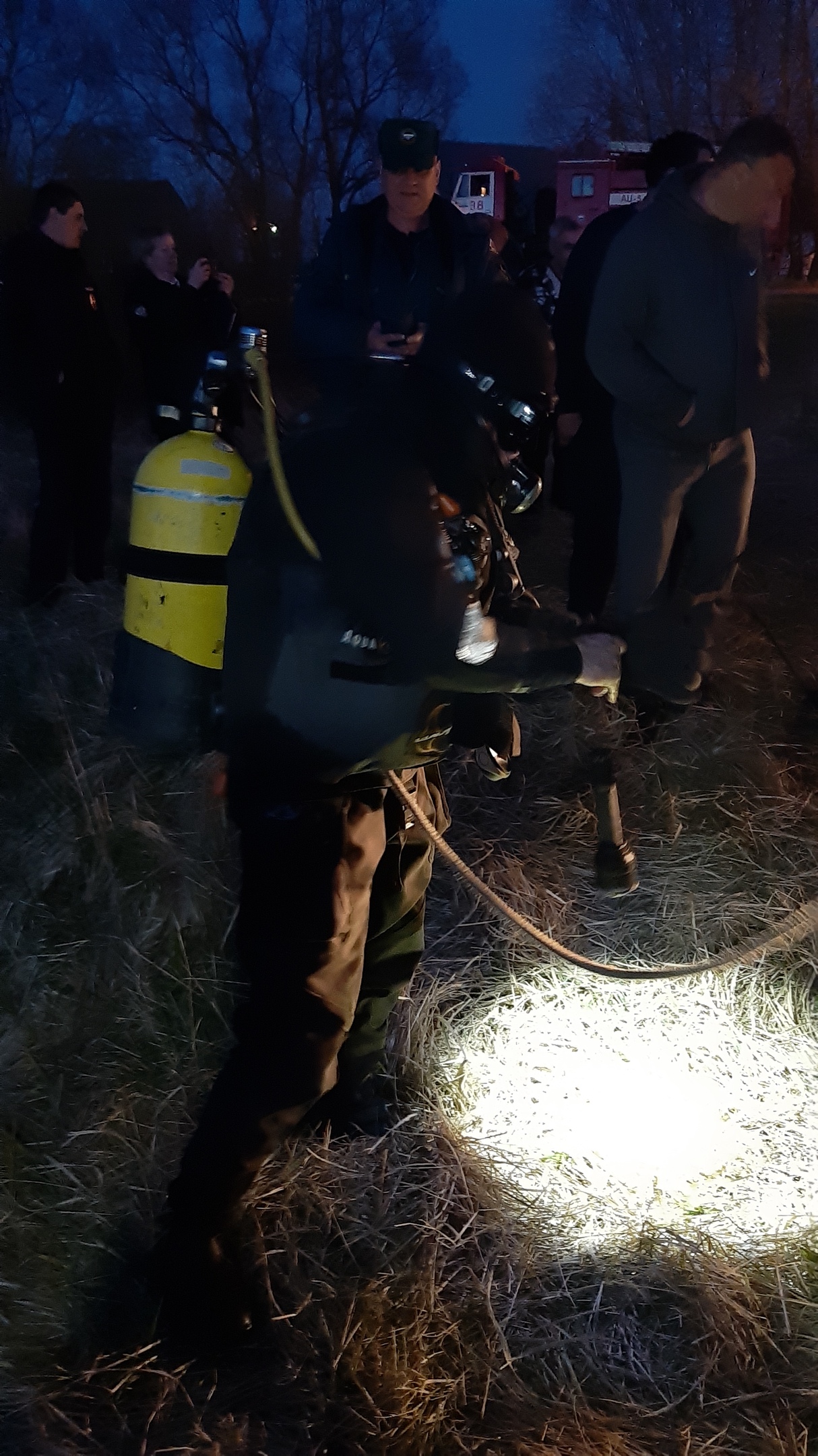 В Тверской области угонщики утопили автомобиль в пруду