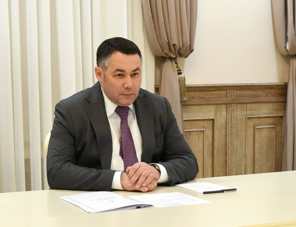 Игорь Руденя встретился с главой Бежецкого района Игорь Руденя встретился с главой Бежецкого района