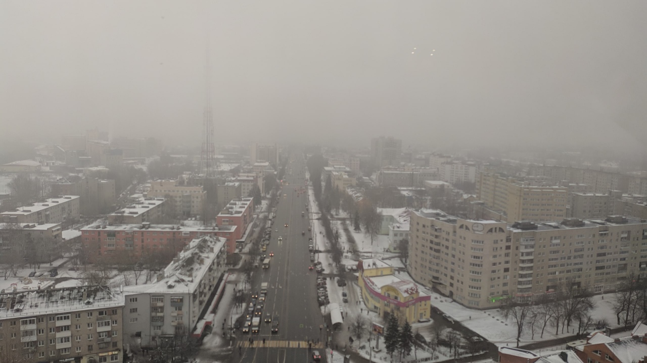 Густой туман накроет Тверскую область