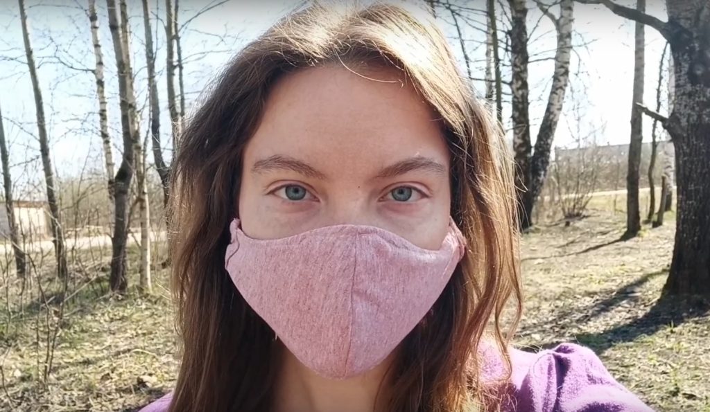 Алена Стряпченко: считает, что #носитьмаскумодно Алена Стряпченко: считает, что #носитьмаскумодно