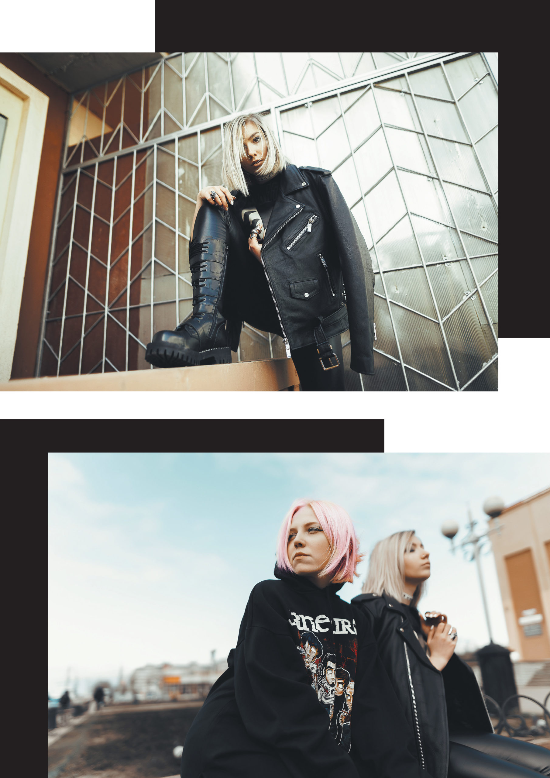 Роковая фотосессия для женского выпуска журнала "Тверьлайф"