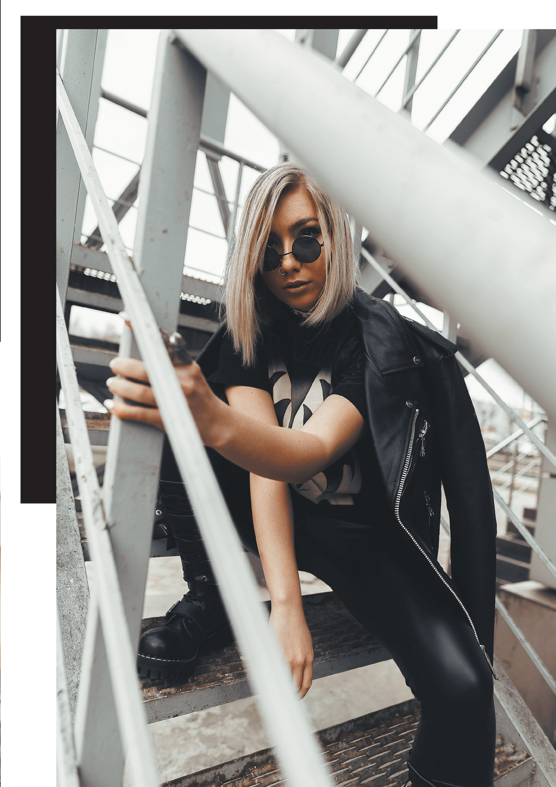 Роковая фотосессия для женского выпуска журнала "Тверьлайф"