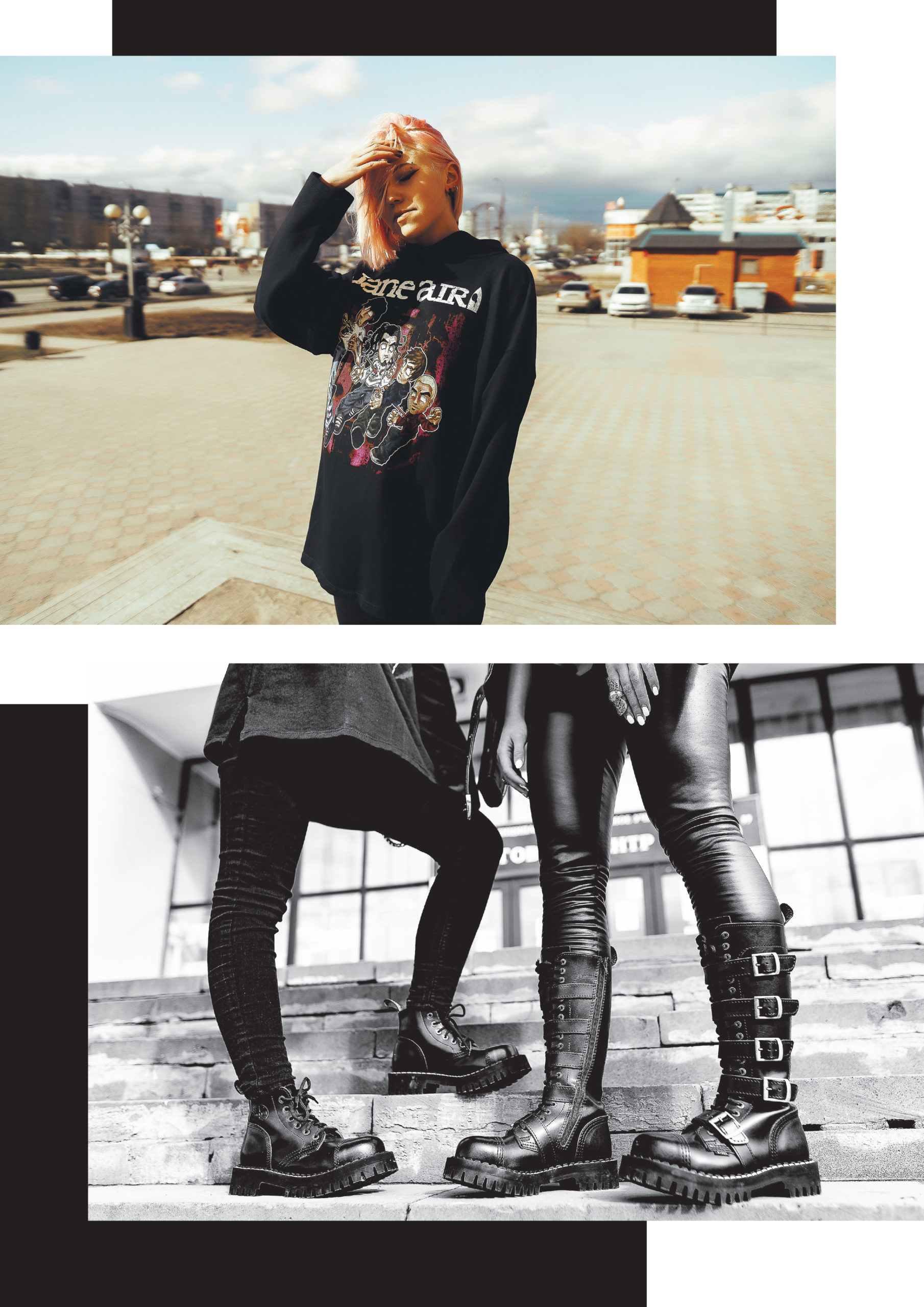 Роковая фотосессия для женского выпуска журнала "Тверьлайф"