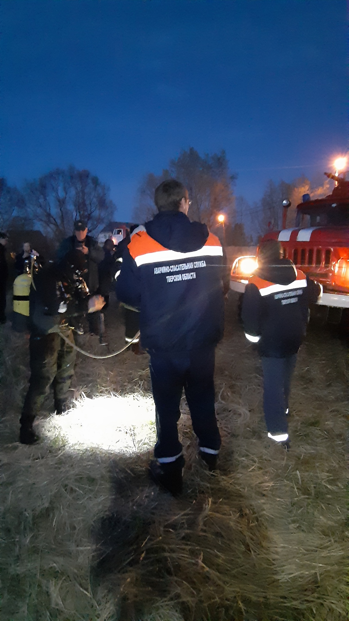 В Тверской области угонщики утопили автомобиль в пруду