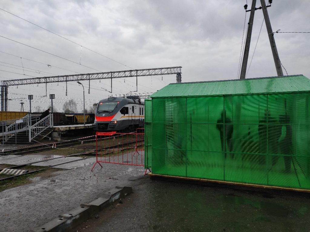 У въезжающих в Кимры стали измерять температуру У въезжающих в Кимры стали измерять температуру