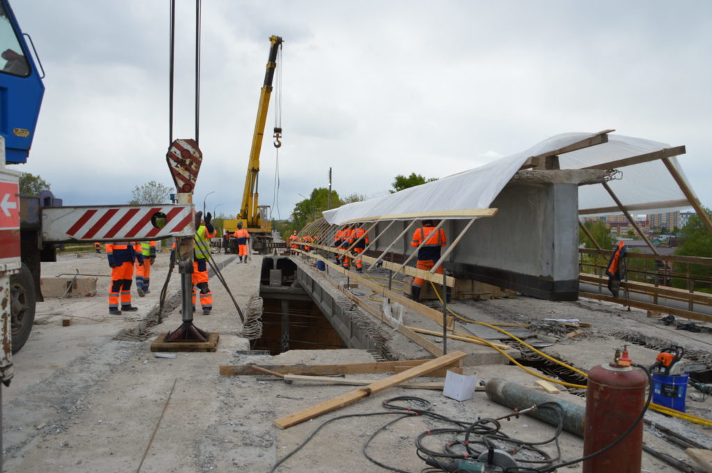 Движение по Бурашевскому путепроводу в Твери возобновят к концу июля