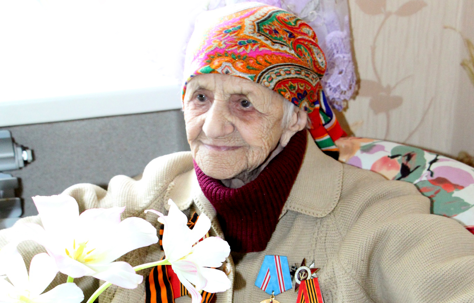 Ветерана Великой Отечественной войны Марию Николаевну Макарову губернатор Тверской области поздравил со 100-летним юбилеем Ветерана Великой Отечественной войны Марию Николаевну Макарову губернатор Тверской области поздравил со 100-летним юбилеем