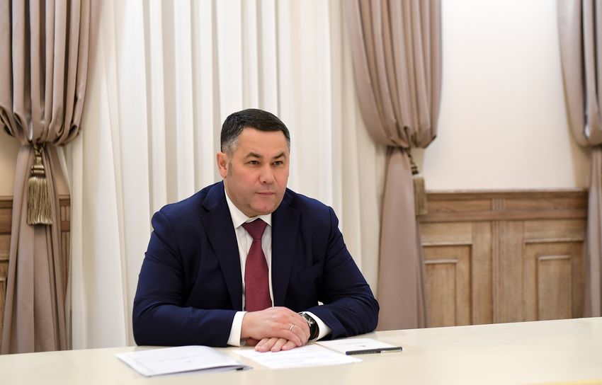 Губернатор Игорь Руденя провел встречу с главой Фировского района Губернатор Игорь Руденя провел встречу с главой Фировского района