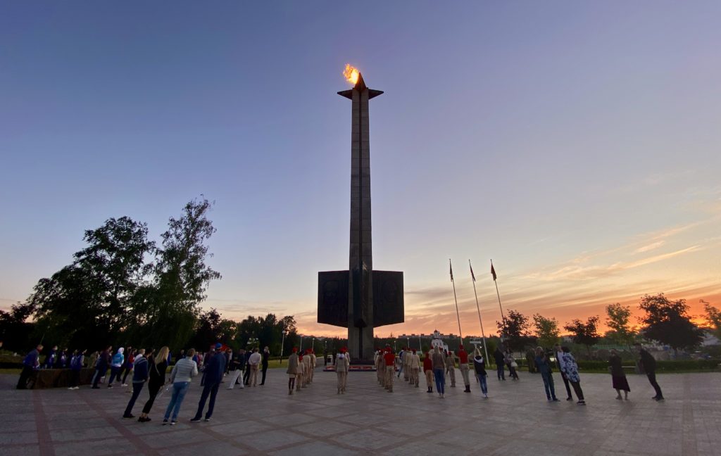 В Твери прошла акция «Свеча памяти»
