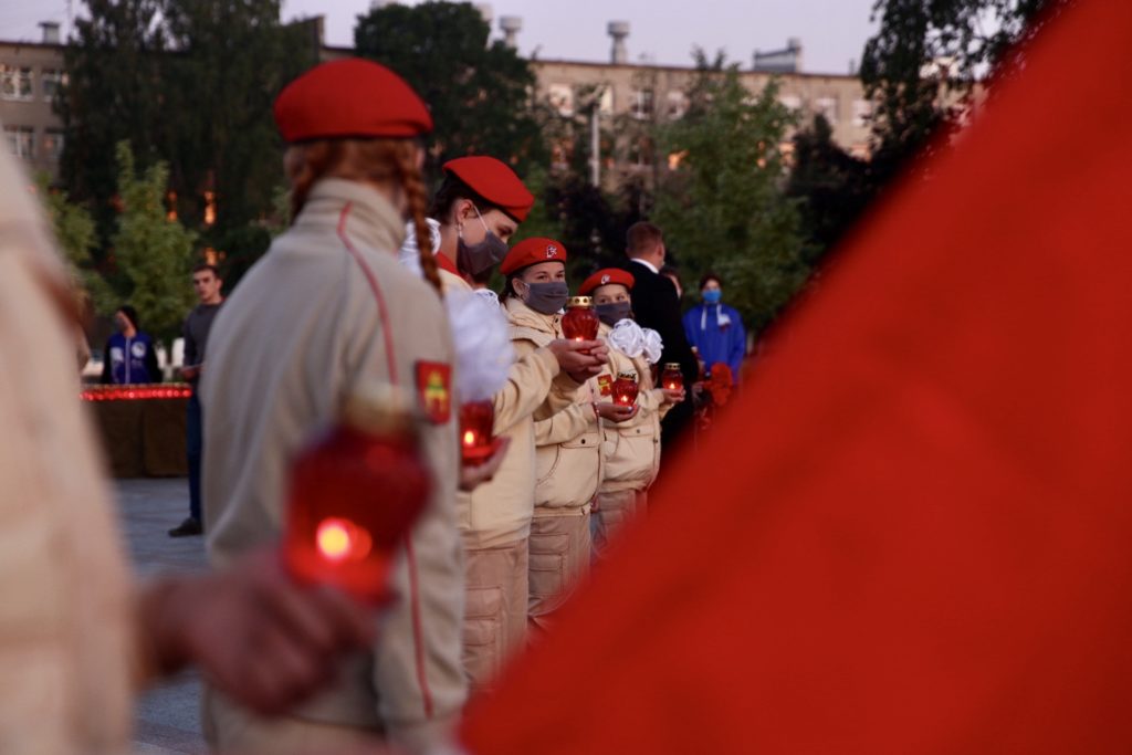 В Твери прошла акция «Свеча памяти»