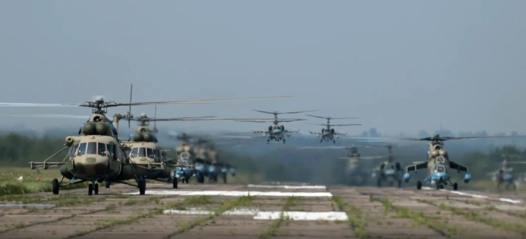 В небе над Тверской областью прошла заключительная часть репетиции Парада Победы