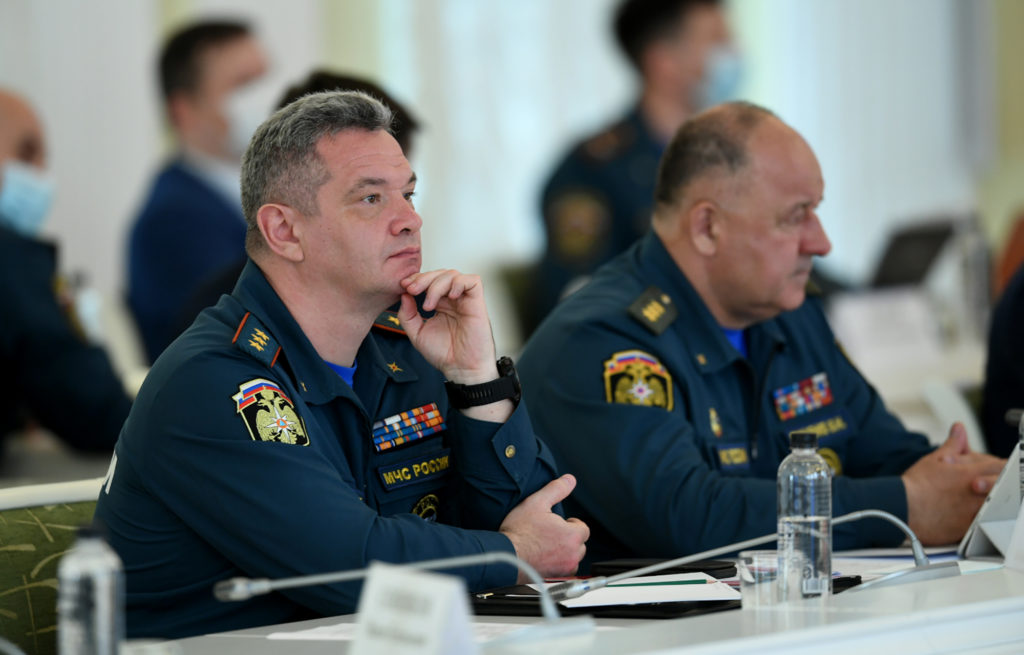 Министр МЧС России и губернатор Тверской области обсудили пожароопасный сезон 2020 года Министр МЧС России и губернатор Тверской области обсудили пожароопасный сезон 2020 года