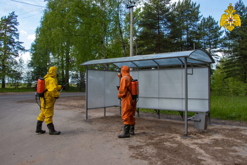 В Тверской области проводят постоянную обработку остановок В Тверской области проводят постоянную обработку остановок
