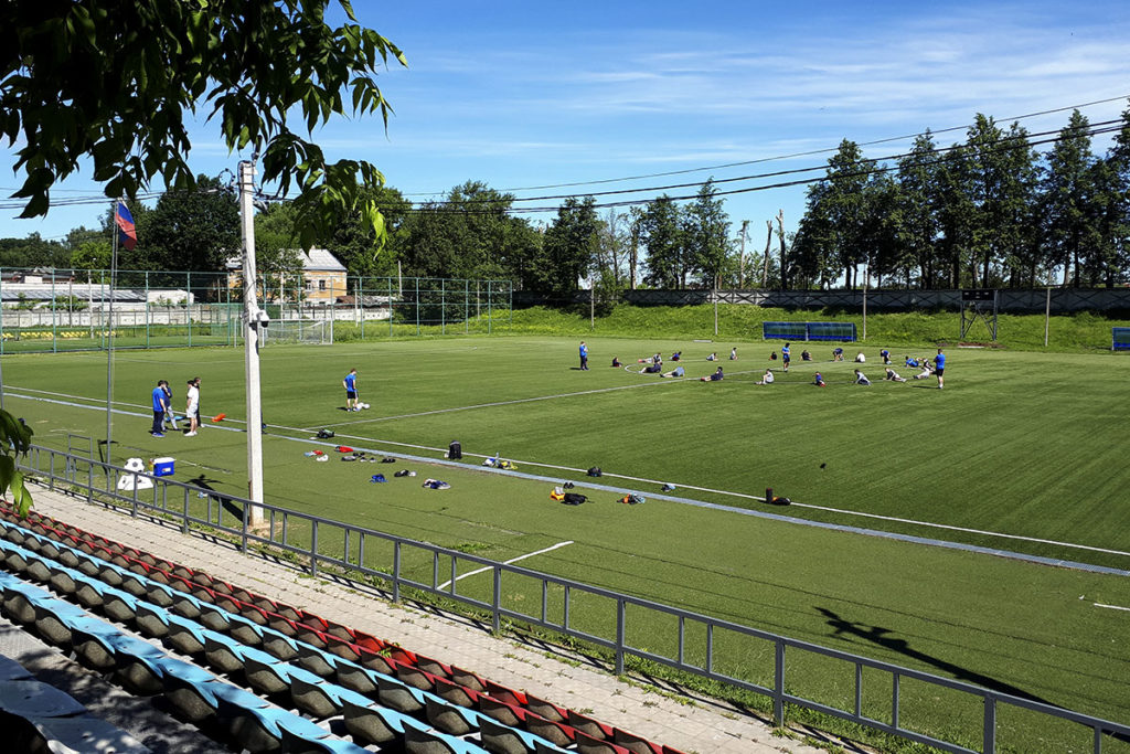 Футбольный клуб «Тверь» провел первую тренировку на стадионе «Юность» Футбольный клуб «Тверь» провел первую тренировку на стадионе «Юность»