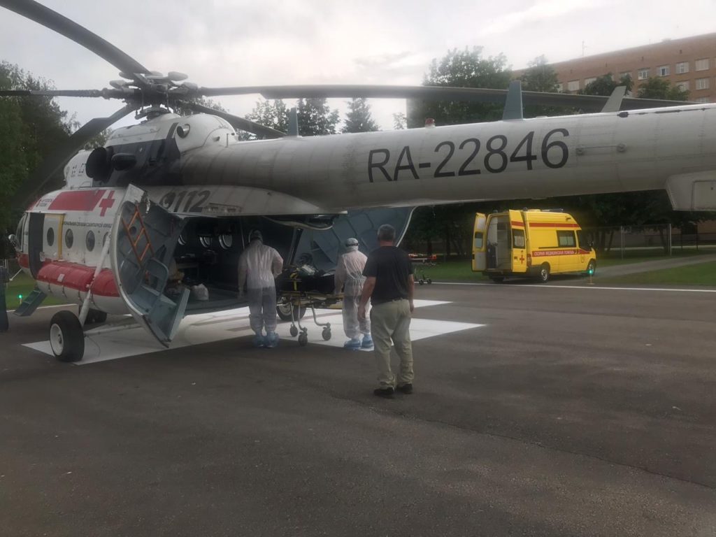 В Тверь из Удомли доставили пациента с помощью санавиации