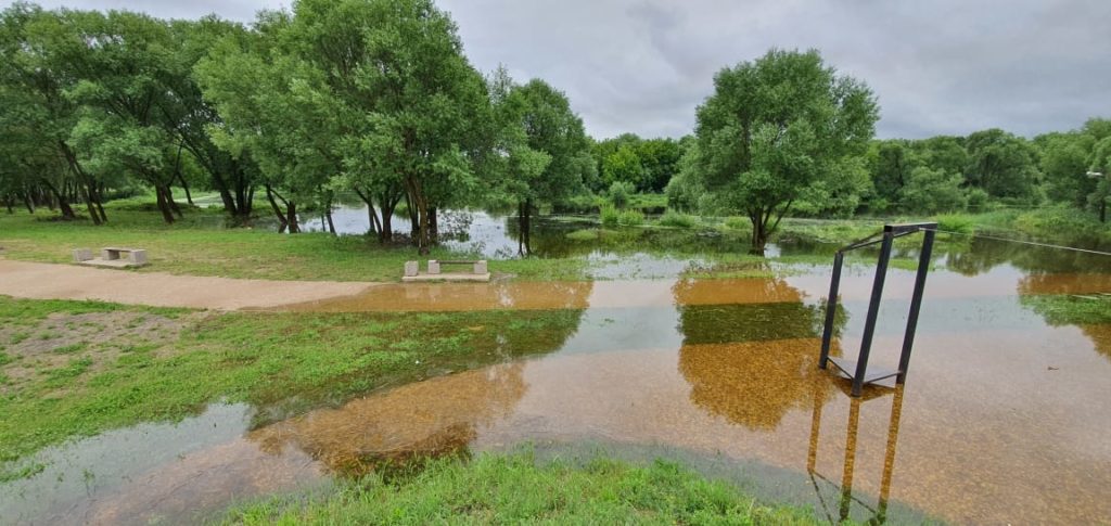 В Твери затопило ландшафтный парк Тьмака