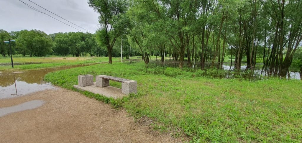 В Твери затопило ландшафтный парк Тьмака