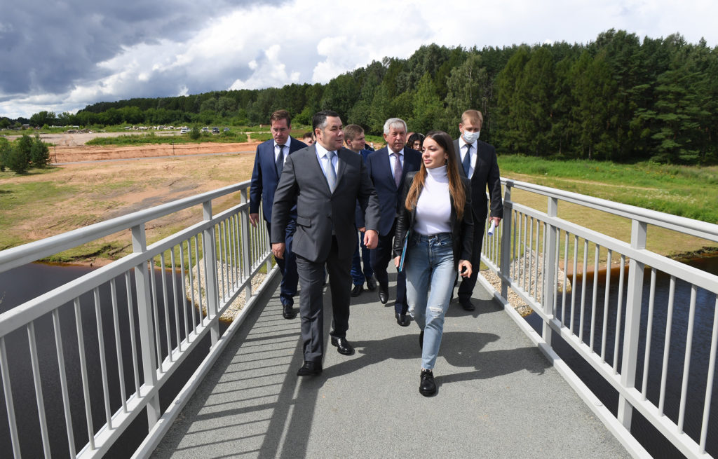 Мост к "Волжскому морю": Игорь Руденя и Зарина Догузова торжественно открыли новый объект в "Завидово" Мост к "Волжскому морю": Игорь Руденя и Зарина Догузова торжественно открыли новый объект в "Завидово"