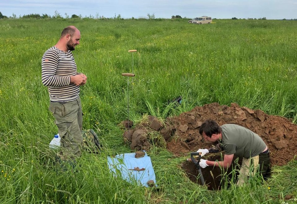 В Тверской области нашли останки красноармейцев