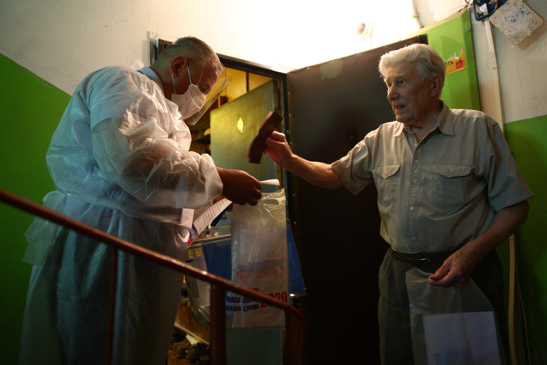 В Тверской области за поправки в Конституцию РФ проголосовали ветераны войны