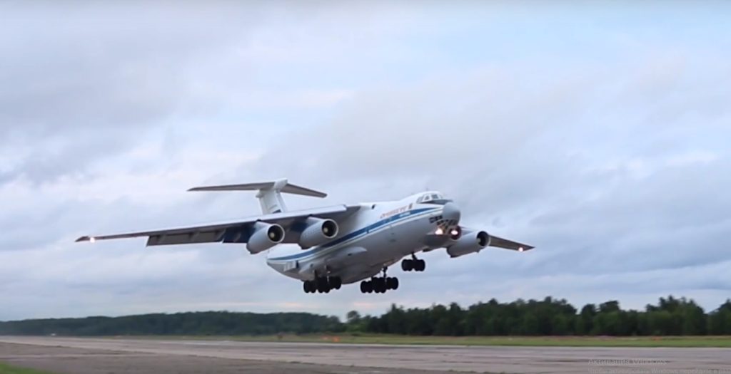 Самолёты Ил-76 с аэродрома Мигалово в Твери приняли участие в лётно-тактических учениях Самолёты Ил-76 с аэродрома Мигалово в Твери приняли участие в лётно-тактических учениях