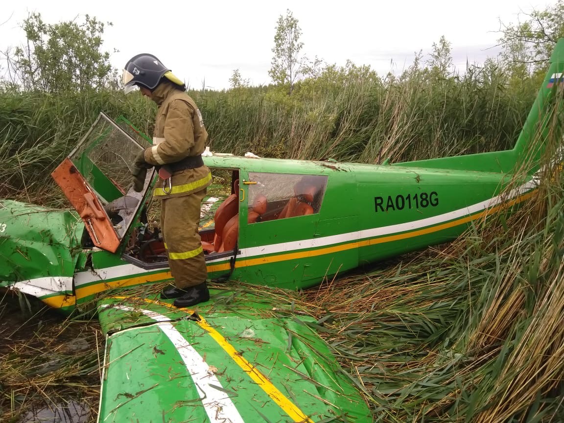 Легкомоторный самолет потерпел крушение в Тверской области