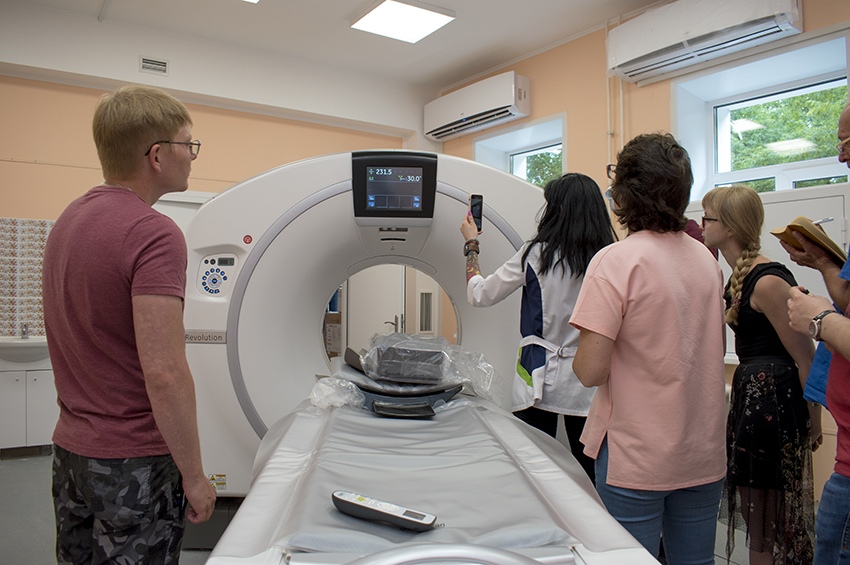 В тверской больнице №6 установили и тестируют новый томограф