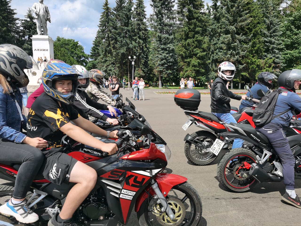 Ржевские байкеры открыли мотосезон
