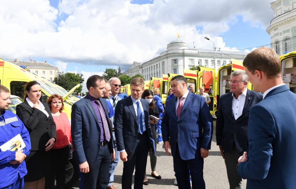 Новые автомобили скорой помощи передали медицинским учреждениям Тверской области Новые автомобили скорой помощи передали медицинским учреждениям Тверской области